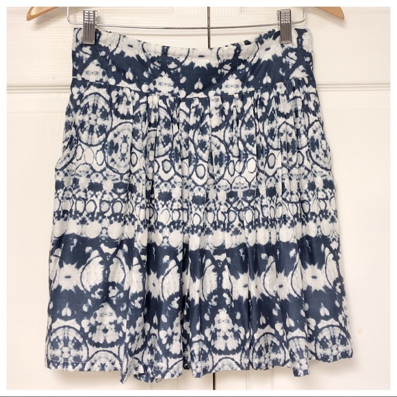 Sold JAPNA TIE DYE BLUE POCKET SKIRT - Picture 5 of 7